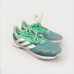Size 8.5 - adidas CourtJam Control Green